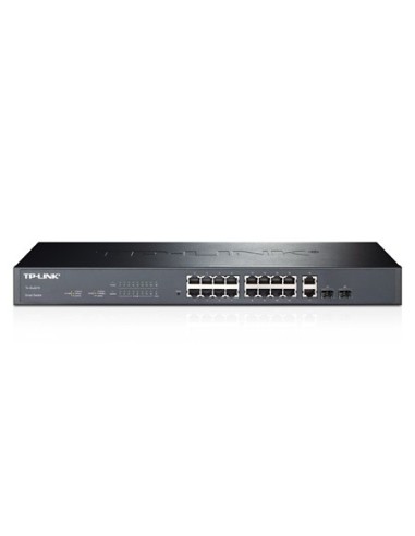 TP-LINK SWITCH GESTIONABLE 16 PUERTOS 10 100 + 2GB
