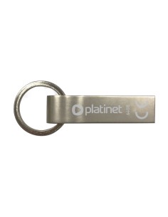 PLATINET PENDRIVE 64GB USB 2.0 PMFMK64 AGUA METAL DURO
