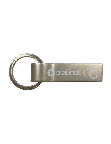 PLATINET PENDRIVE 64GB USB 2.0 PMFMK64 AGUA METAL DURO
