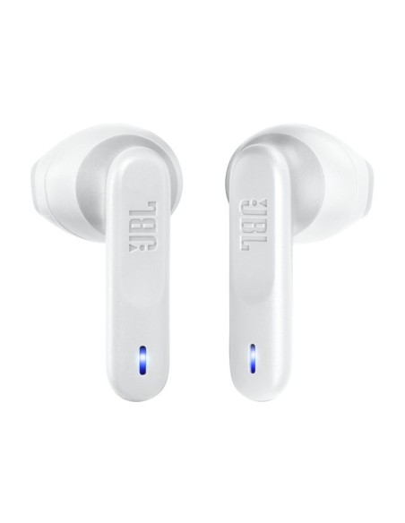 JBL AURICULARES INALAMBRICOS WAVE FLEX BLANCOESTUCHE DE CARGA  AUT. 32H