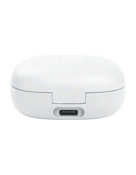 JBL AURICULARES INALAMBRICOS WAVE FLEX BLANCOESTUCHE DE CARGA  AUT. 32H