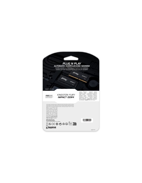 KINGSTON MEMORIA SODIMM FURY IMPACT DDR4 32GB 3200MHZ CL20