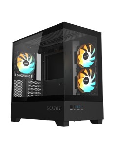 CAJA ATX SEMITORRE GIGABYTE AORUS C201B ICE PANORAMICA GLASS USB 3.0 BLACK
