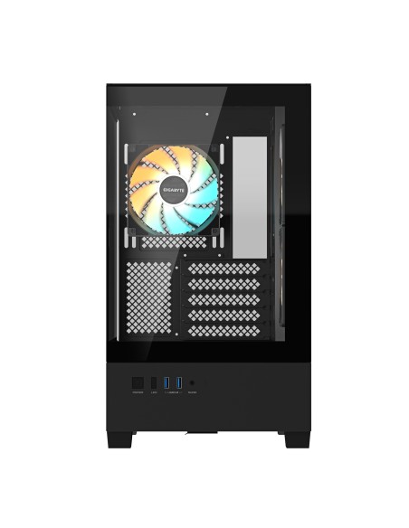 CAJA ATX SEMITORRE GIGABYTE AORUS C201B ICE PANORAMICA GLASS USB 3.0 BLACK