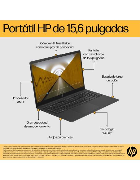 PORTATIL HP 15-FC0112NS R 7 7730U 8GB 512GB 15.6 SSO