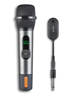 MICROFONO NGS DE VOZ INALAMBRICO SINGERSTAR TIPO DINAMICO ON-OFF