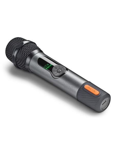 MICROFONO NGS DE VOZ INALAMBRICO SINGERSTAR TIPO DINAMICO ON-OFF