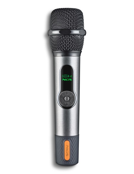 MICROFONO NGS DE VOZ INALAMBRICO SINGERSTAR TIPO DINAMICO ON-OFF