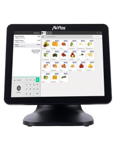 TPV AVPOS K5000 ALUMINIO 15 TACTIL I7 8GBDDR4 SSD128GB 3YR AVP-K5000B-I710-8128