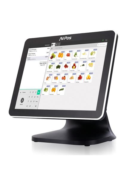 TPV AVPOS K5000 ALUMINIO 15 TACTIL I7 8GBDDR4 SSD128GB 3YR AVP-K5000B-I710-8128