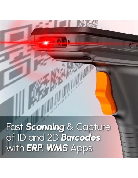 TPV PDA AVPOS DC600 6 OCTACORE 8GB 128GB WIFI BT NFC 4G 2D 4850MAH AVP-DC600