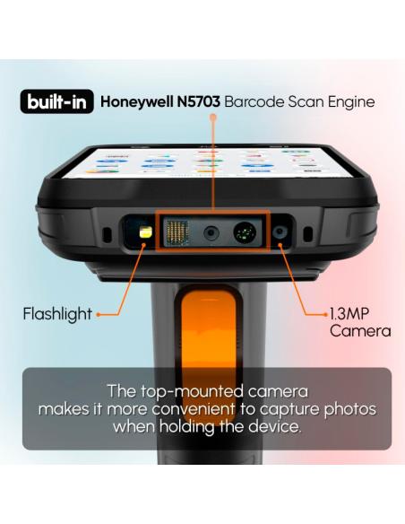 TPV PDA AVPOS DC600 6 OCTACORE 8GB 128GB WIFI BT NFC 4G 2D 4850MAH AVP-DC600