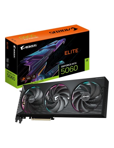 TARJETA GRAFICA GIGABYTE GAMING RTX 5060 AOURUS 8GB GDDR7