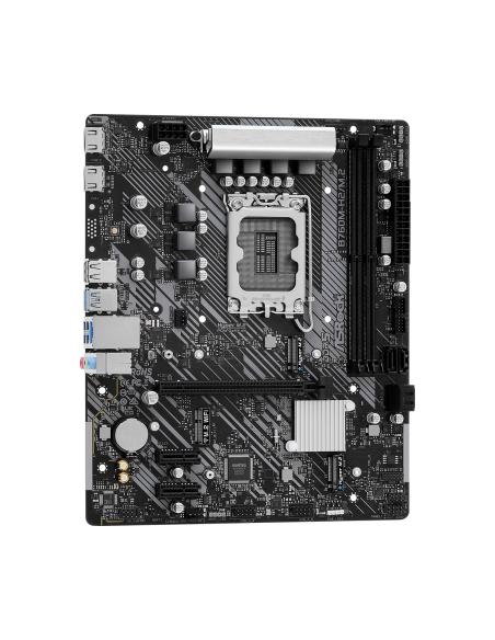 PB S1700 ASROCK B760M-H M.2 2DDR5 PCIE4 LAN 4SATA3 HDMI DP MATX