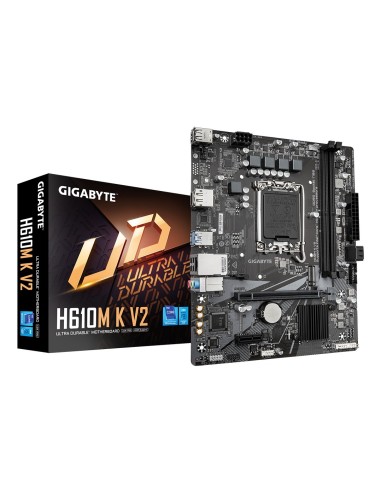 PB S1700 GIGABYTE H610M K V2 2DDR5 PCI4 LAN 2.5 2SATA3 M2 HDMI DP MATX