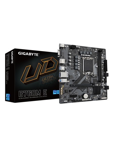 PB S1700 GIGABYTE B760M E 2DDR5 PCI4 LAN 2.5 4SATA3 M2 VGA HDMI DP MATX