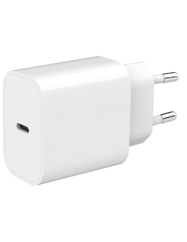 CARGADOR RAPIDO GEMBIRD USB TYPE-C DE 20 W BLANCO