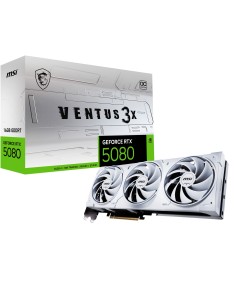 TARJETA GRAFICA MSI RTX 5080 16G VENTUS 3X OC WHITE
