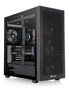 CAJA ATX THERMALTAKE AX500 USB CX1 1X VENT140MM NEGRO S/N FUENTE