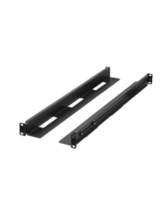KIT CARRIL LANBERG RACK 19" DESLIZANTE 650-1090MM NEGRO