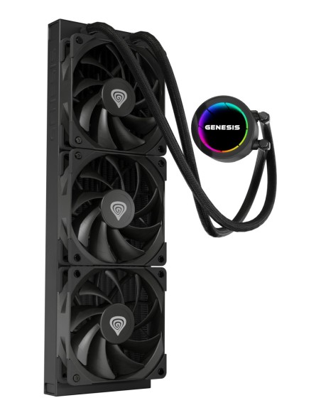 VENTILADOR GENESIS REFRIGERACION LIQUIDA HYDRIA 360 120MM + PASTA TERMICA