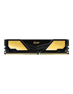 DDR4 TEAMGROUP ELITE HEATSINK 16GB 3200 NEGRO / DORADO