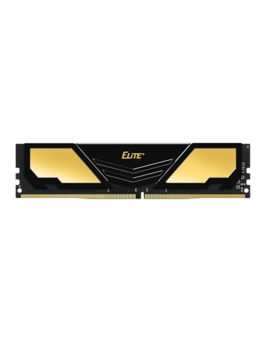 DDR4 TEAMGROUP ELITE HEATSINK 16GB 3200 NEGRO / DORADO
