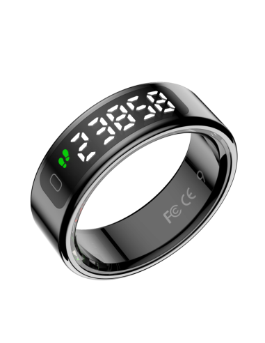 LEOTEC SMART RING KOR MAU NEGRO TALLA 9