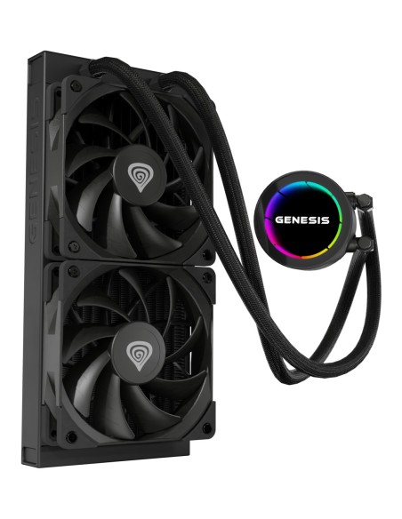VENTILADOR GENESIS REFRIGERACION LIQUIDA HYDRIA 240 120MM + PASTA TERMICA