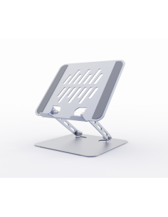 SOPORTE ELEVADOR PLEGABLE PARA PORTATIL GRIS ESPACIAL
