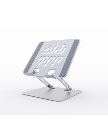 SOPORTE ELEVADOR PLEGABLE PARA PORTATIL GRIS ESPACIAL