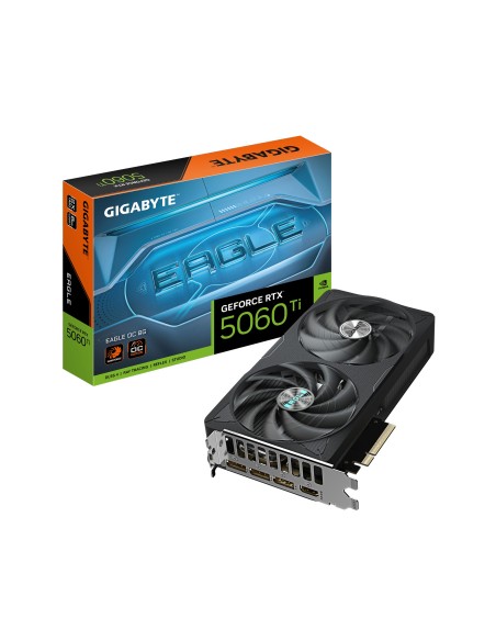 TARJETA GRAFICA GIGABYTE RTX 5060 TI EAGLE OC 8GB GDDR7 NEGRO