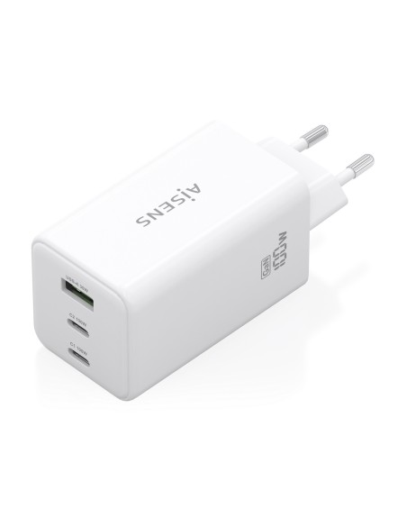 CARGADOR GAN AISENS 100W 2XUSB-C PD3.0 QC4.0 QC5.0 1XUSB-A QC3.0