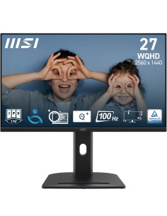 MONITOR 27 MSI PRO MP275QPG WQHD 2560X144 100HZ 1MS DP HDMI MM NEGRO