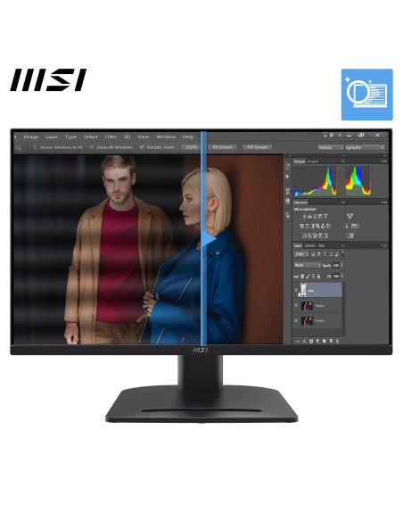MONITOR 27 MSI PRO MP275QPG WQHD 2560X144 100HZ 1MS DP HDMI MM NEGRO