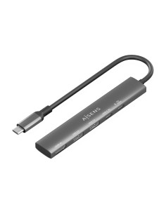DOCK AISENS 5 EN 1 USB-C A 1HDMI 2USB-A 1USB-C 1USB-C PD GRIS 15CM ASUC-5P022-GR
