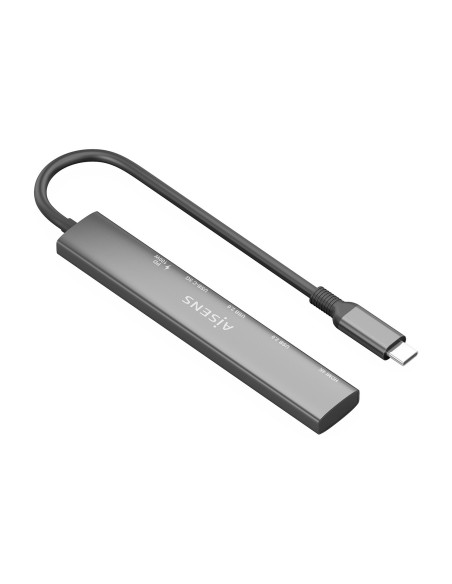 DOCK AISENS 5 EN 1 USB-C A 1HDMI 2USB-A 1USB-C 1USB-C PD GRIS 15CM ASUC-5P022-GR