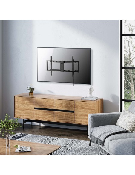 SOPORTE ECO ULTRA DELGADO PARA MONITORTV 75KG DE 43-100 NEGRO AISENS WT100F-365