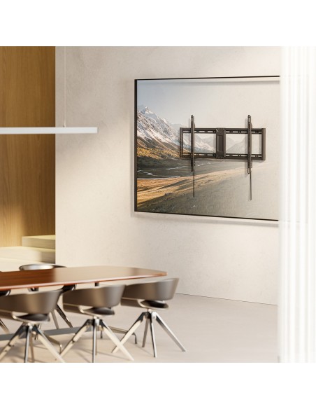 SOPORTE ECO ULTRA DELGADO PARA MONITORTV 75KG DE 43-100 NEGRO AISENS WT100F-365