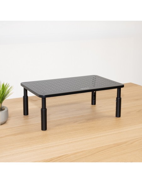SOPORTE ELEVADOR PARA MONITORES NEGRO TOOQ TQMR081