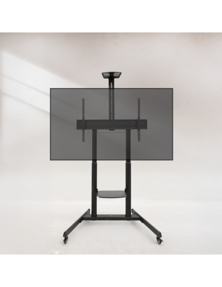 SOPORTE SUELO RUEDAS REGULABLE AQUILES 60-100 TOOQ FS20406HM-B