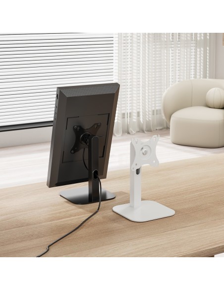 SOPORTE MESA ECO GIRA INCLI MONITOR 2.5KG 10-24 NEGRO AISENS DT24TSR-371