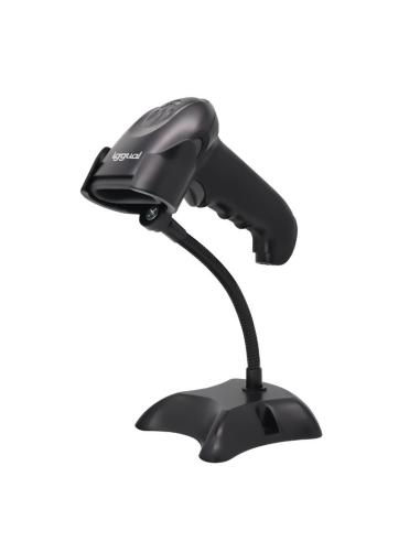 iggual Lector código barras 2D USB gatillo soporte