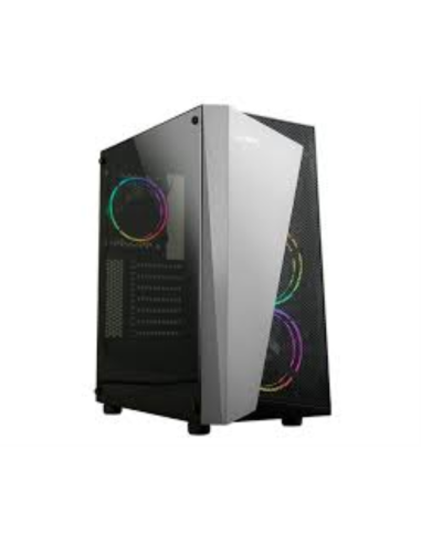 CAJA ZALMAN S4 PLUS ATX 1 XVENT 120MM ARGB 2XUSB 3.0 NEGRO S/N FUENTE