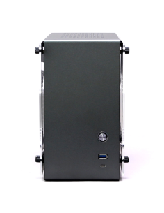 CAJA ZALMAN M4 MINI-ITX M2 1 X VENT 800MM ARGB 2XUSB 3.0 GRIS S/N FUENTE