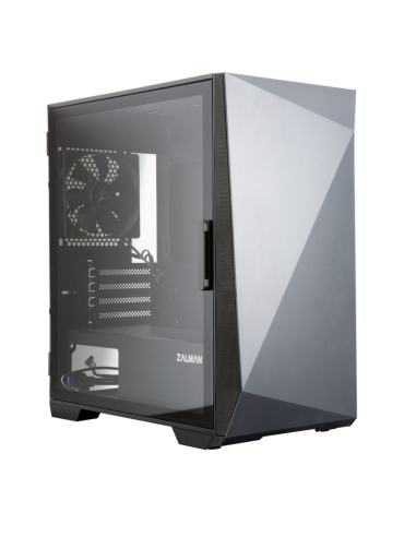 CAJA ZALMAN Z1 ICEBERG MICRO-ATX 3XVENT 120MM 2XUSB 3.0 NEGRO S/N FUENTE