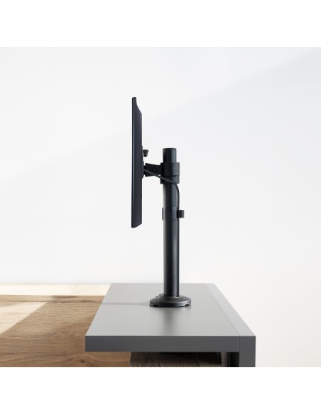 SOPORTE MESA TOOQ PANTALLAS GIRA INCLI 17-32 NEGRO