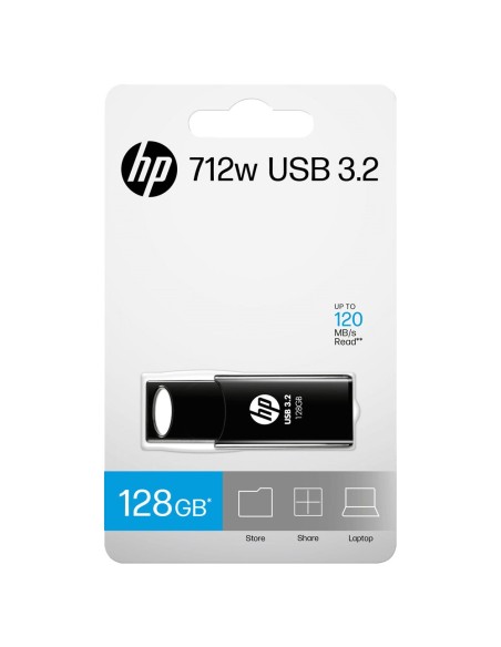 USB 3.2 HP 128GB 712W NEGRO