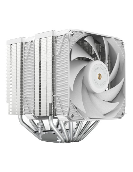 MARS GAMING VENTILADOR CON DISIPADOR MCPU-XU6  2x 12cm  BLANCO
