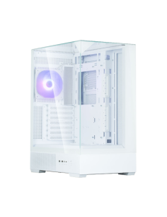 CAJA ZALMAN P40 PRISM ATX 3 XVENT 120MM ARGB 2XUSB 3.0 BLANCO S/N FUENTE